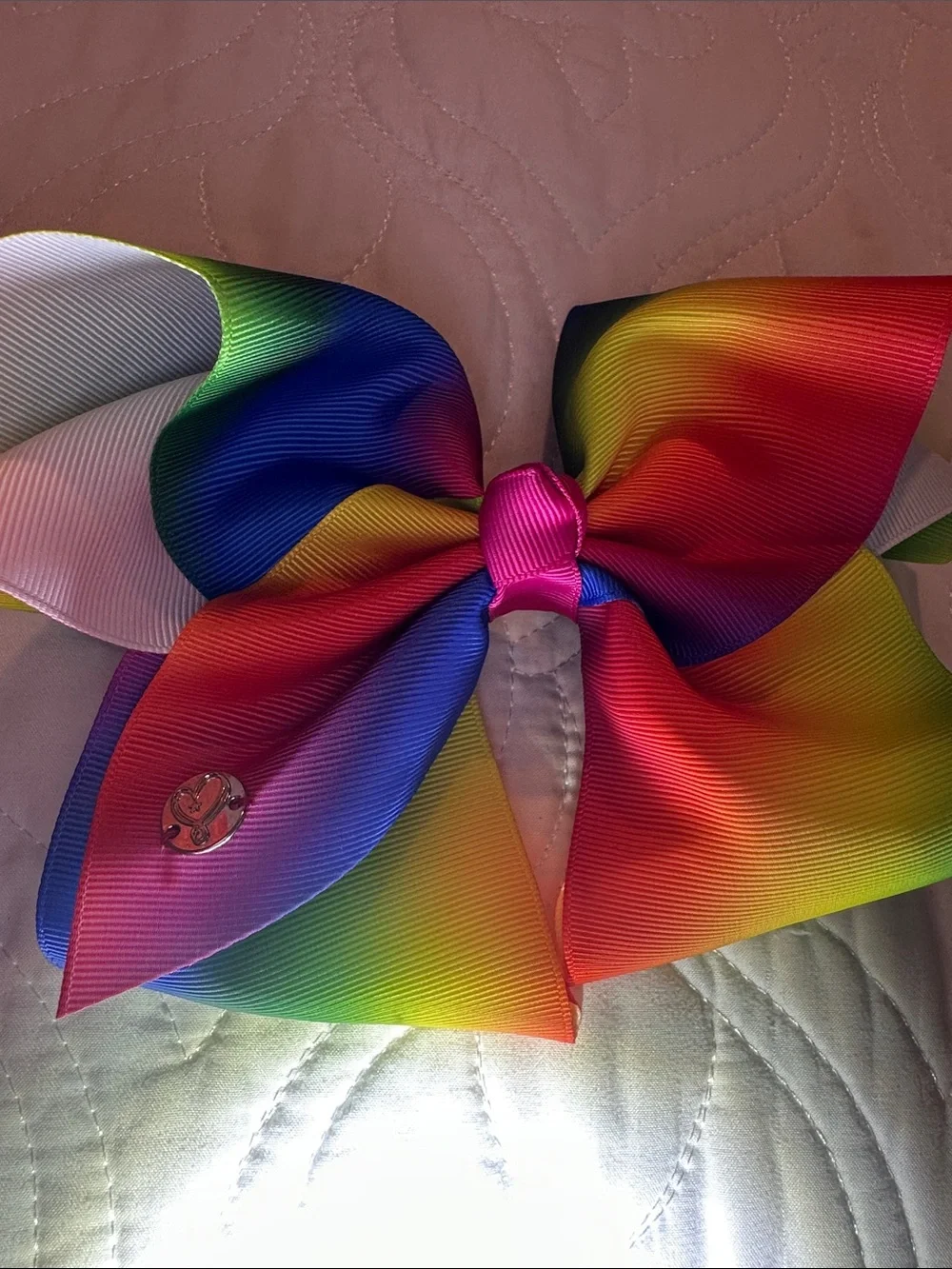 JoJo Siwa vibrant bow blue